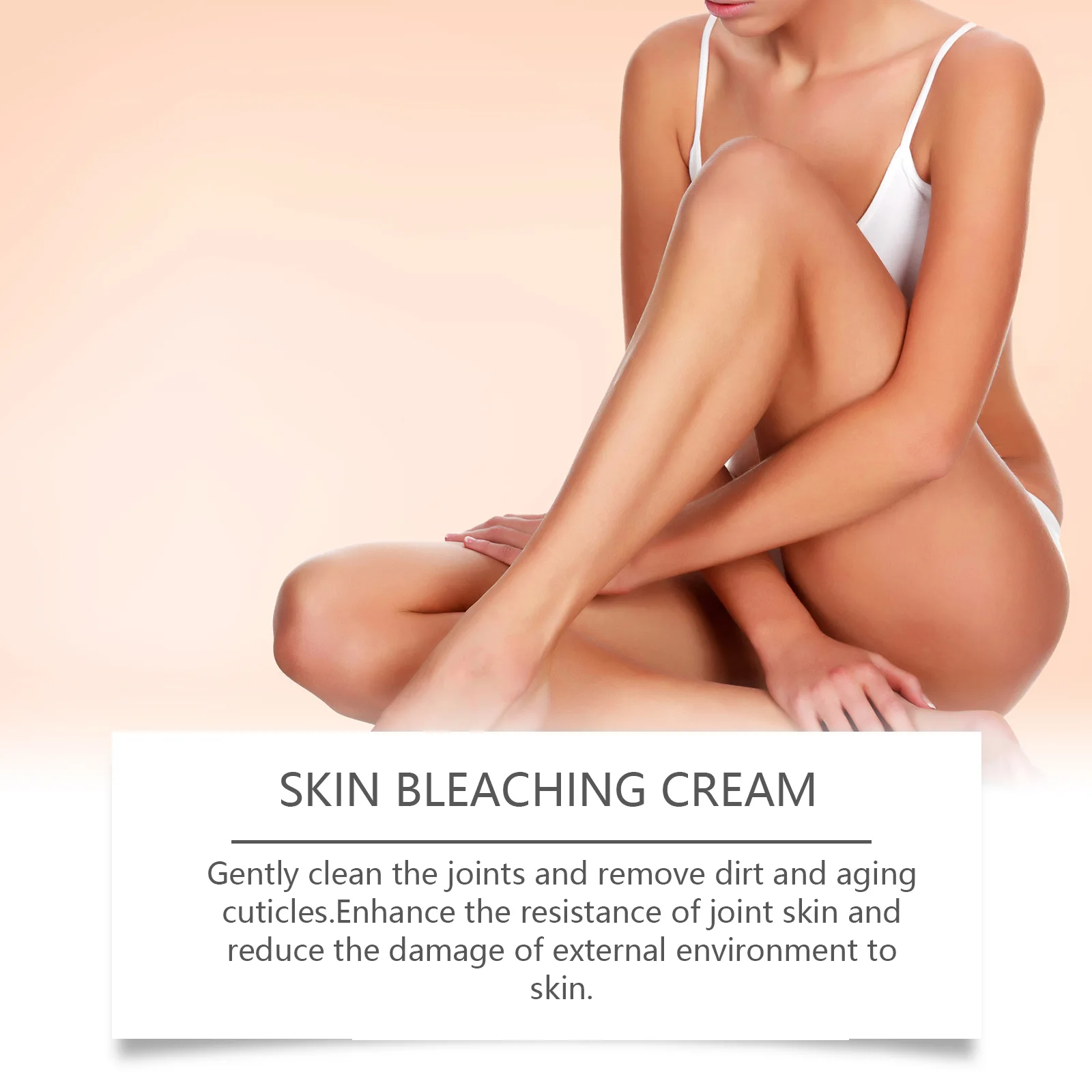 Snow Bleach Cream Private Part Dark Skin Brighten Underarm Inner Thighs Legs Knees Elbows Remove Melanin Joint Lightening Cream