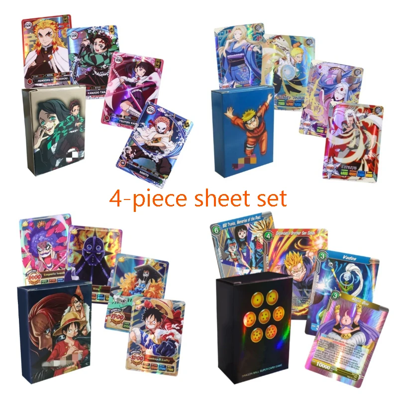 Board Game Naruto - การ์ดเกมคลาสสิค ดราก้อนบอล ไพรเอท นารูโตะ แฟลชการ์ด เบลดเกม