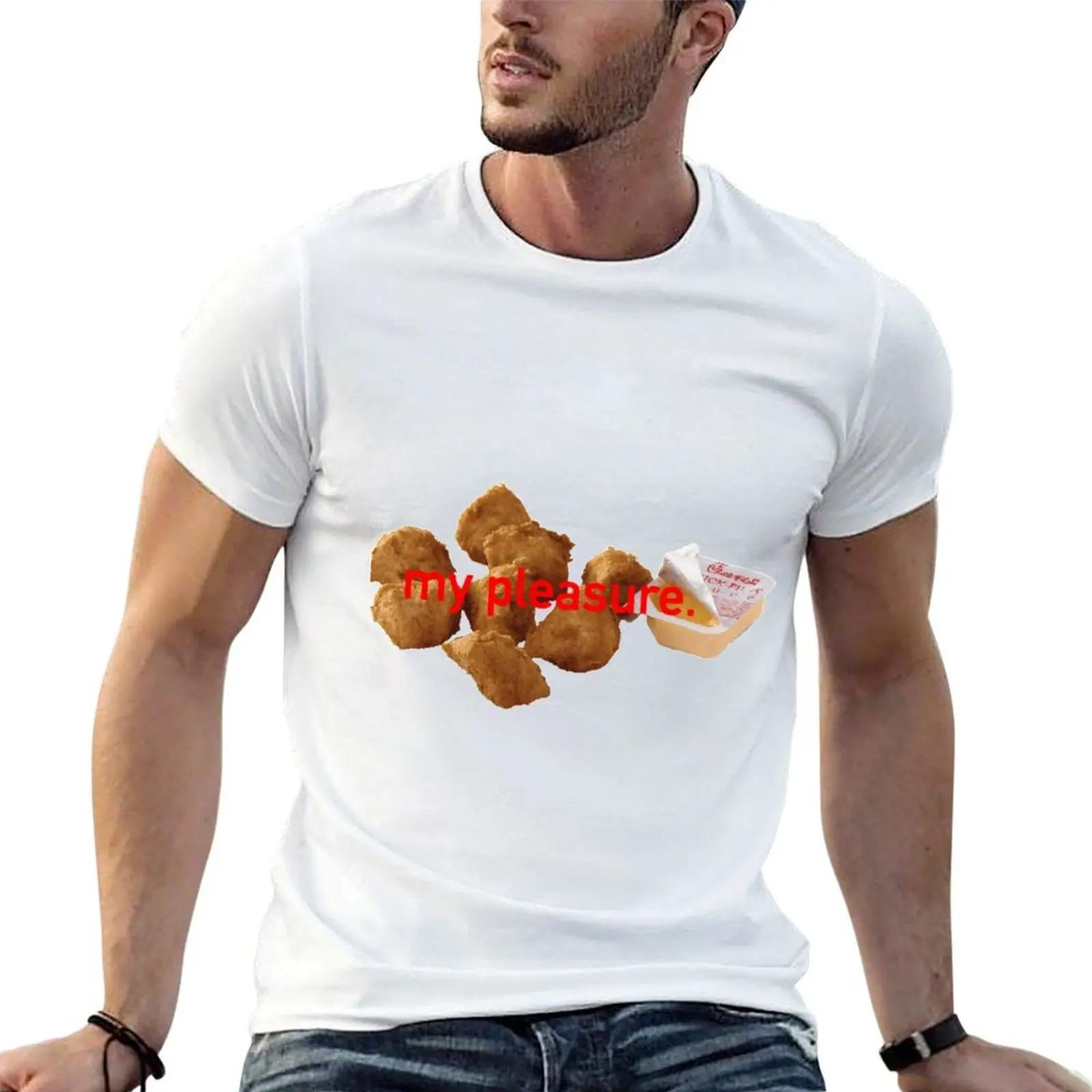 Chick-Fil-A Nuggets T-Shirt Stain Resistant Casual Tee