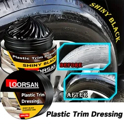 LOORSAN Multi-Purpose Car Care Cream - Faux Leather & Plastic Restorer for Seats, Dashboard, and Tire Renewal