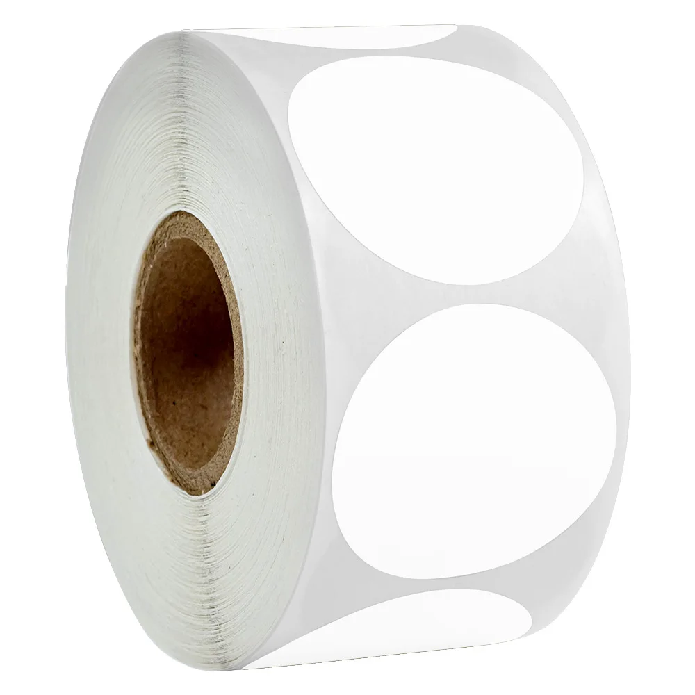 25mm 250-500 stücke Bunte Beschreibbare Runde Selbst-klebe Aufkleber Handschrift Kategorie Etiketten Dekoration Verpackung Liefert Großhandel – Detail 7