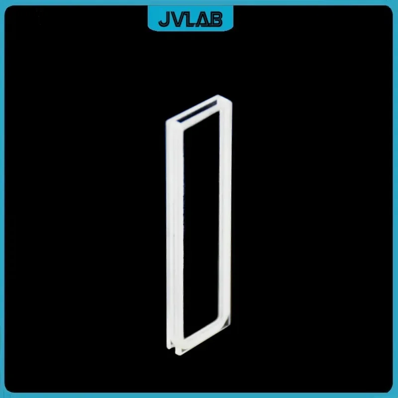 Glass Cuvette (Liquid Sample Cell) 0.4ml Light Path 1mm Absorption Cells For Spectrophotometer Frit Sintering Technology 2 / PK