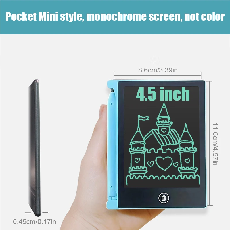 16/12/10/8.5/8.2/6.5/4.5 inch LCD grafische tablet, kleur tekentablet, 3 4 5 6 7 8 jaar kinderen verjaardagscadeautjes/Kerstmis/reizen speelgoed