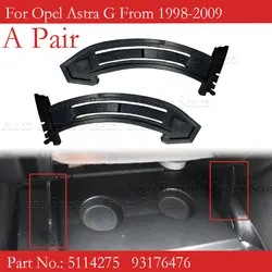 5114275 93176476 Car Holding Bracket Mount Glove Box Frame Set For Opel Astra G 1998 -2009 Holding Bracket Mount Glove Box Frame