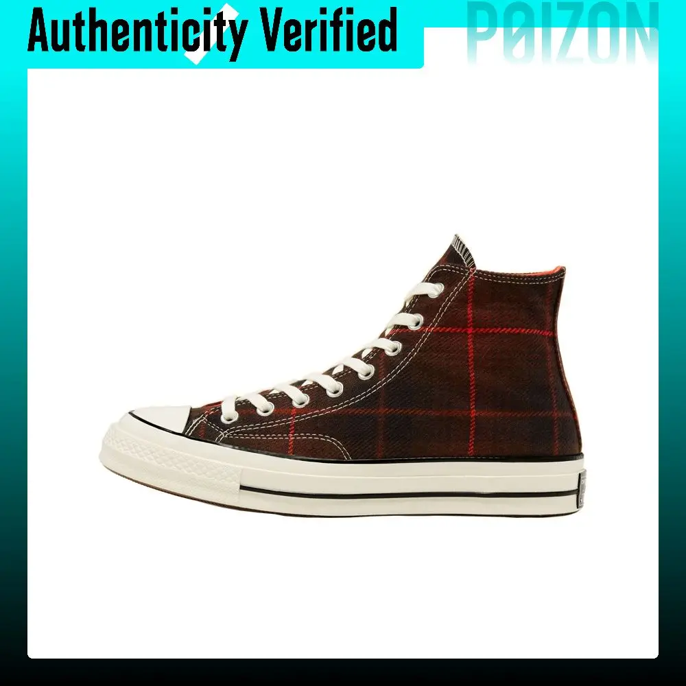 Converse Chuck 70 Canvas Shoes Unisex High-top Red/Black/White 166495C