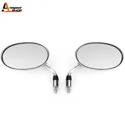 Areyourshop Rearview Side Mirrors 혼다 섀도우에 적합 VT VT1100 VT750 VT600 VF750 Magna 750 오토바이 액세서리 부품