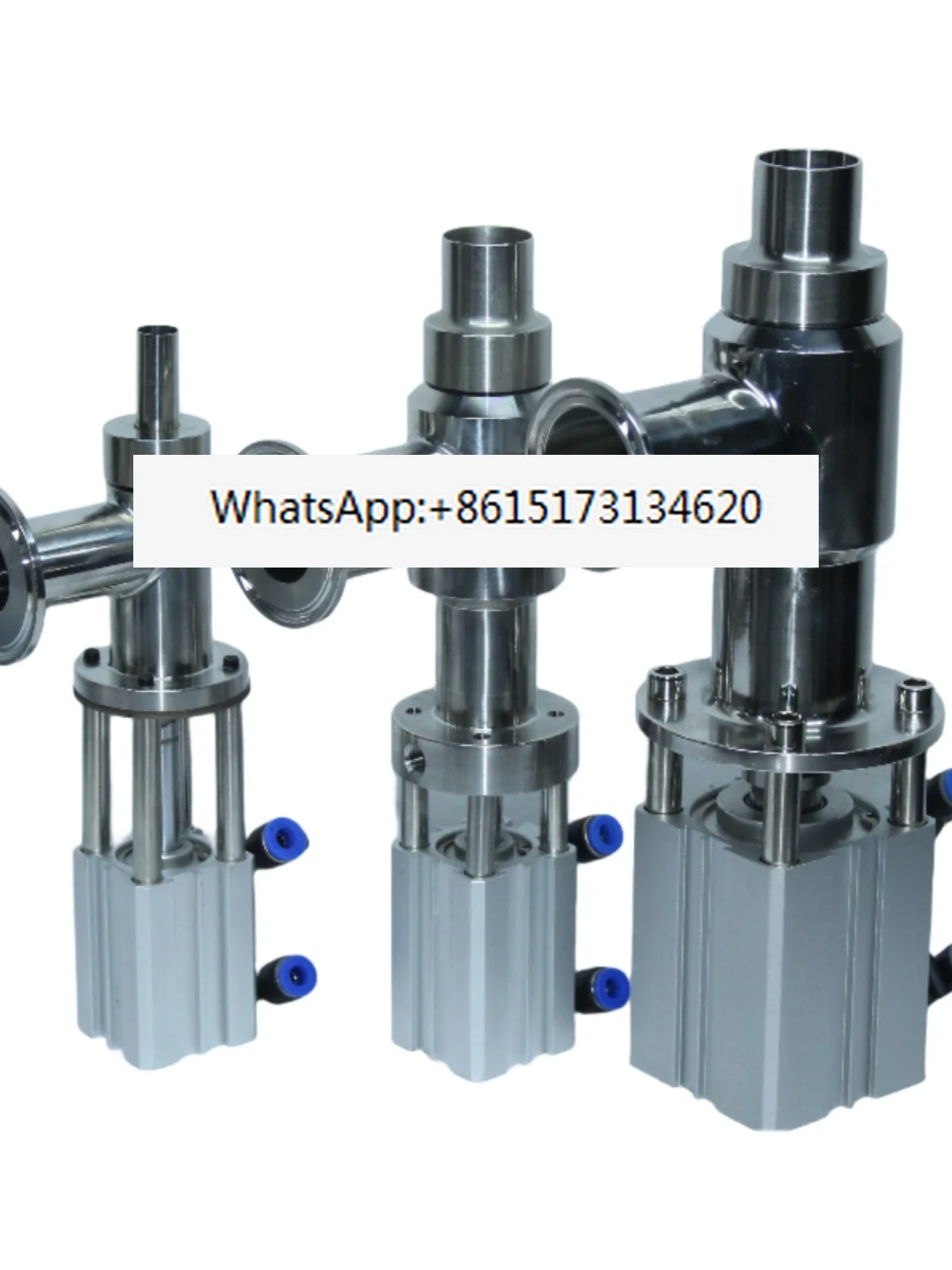 

Enlarged 34mm diameter filling head pneumatic filling machine valve, paste liquid dual-purpose filling valve 304