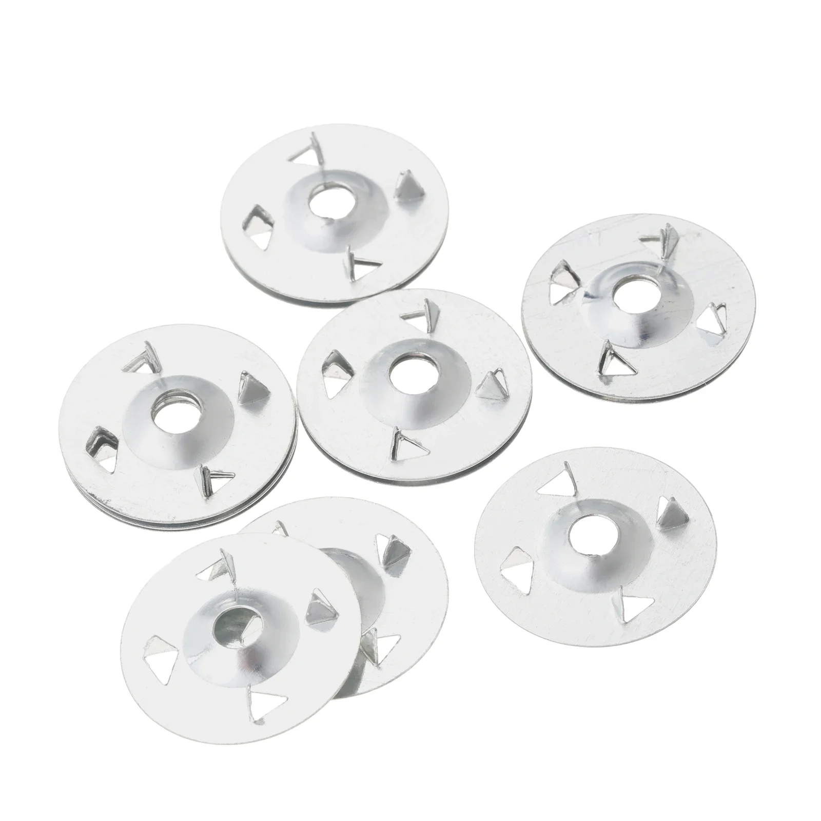 500Pcs Foam Board Washers Fasteners With Cut Resistant Gloves For Ceilings Gypsum Board Wall Insulation Boards Composite Boards