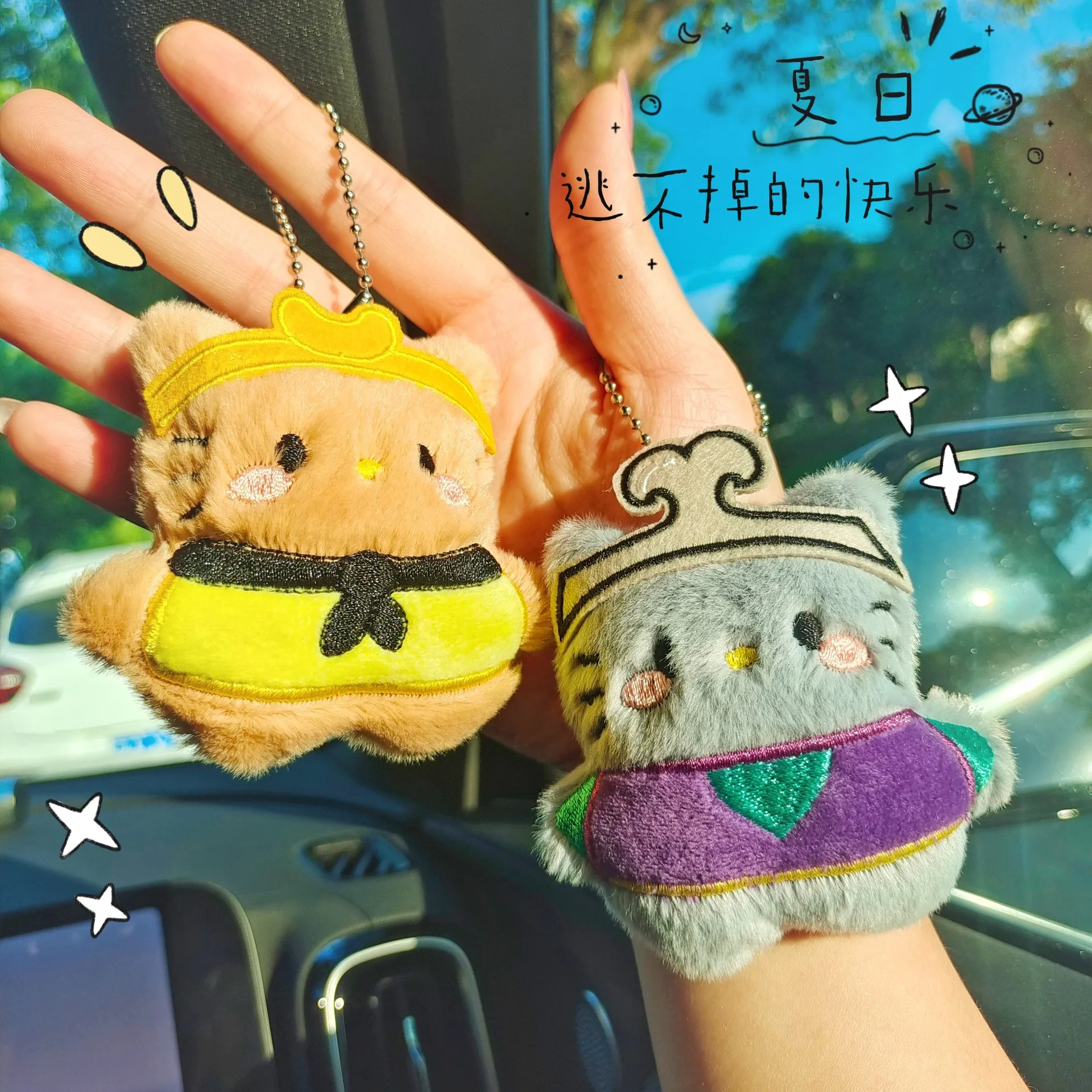 かわいいキティCOS西遊記ドールペンダント漫画ミニぬいぐるみおもちゃペンダント学生バックパック装飾キーホルダーギフト