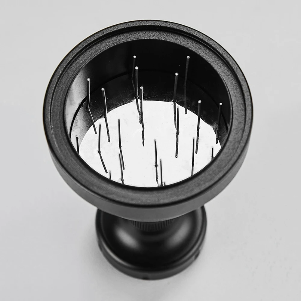 J1UL1N Press & Rotate Needle Powder Needle Coffee Grounds Needle Distributor Powder Press For Espresso Machine Handle