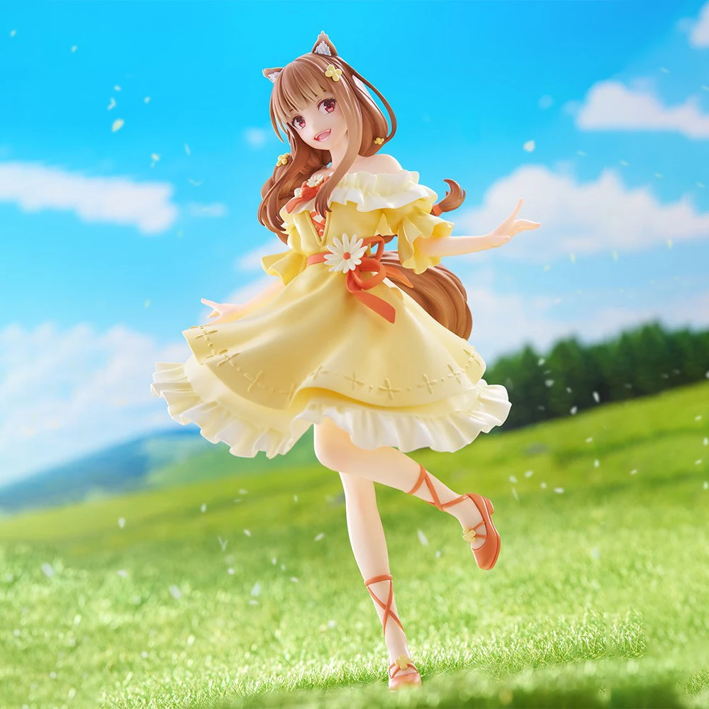 

В наличии 100% оригинал FuRyu Tenitol Ookami To Koushinryou: Merchant Meets The Wise Wolf Holo Аниме Фигурка Модель Фигурки