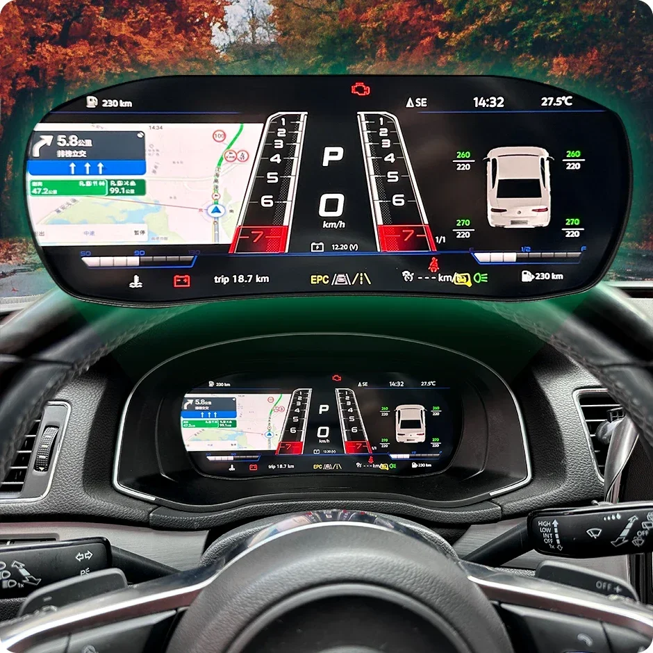 Best GreenYi 7 Inch Wireless AppleCarplay Android Auto Full HD Touch Screen Portable Car Radio Multimedia Video Player T87 Monit
