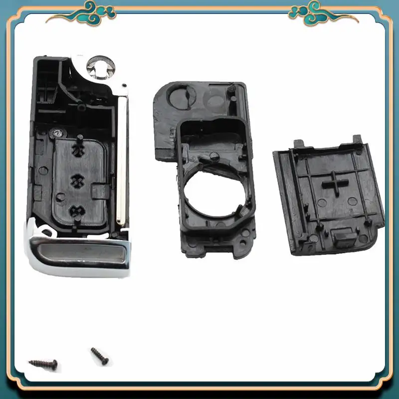 ABJG-접이식 원격 제어 키 케이스 Mahindra 자동차 키용 3버튼 접이식 원격 제어 키 케이스