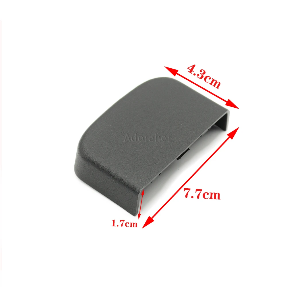 Compatible For Mitsubishi Outlander 2007-2017 2018 2019 Accessories Car Front Seats Anchor Screw Cover Seat Rear Foot Trim Cover