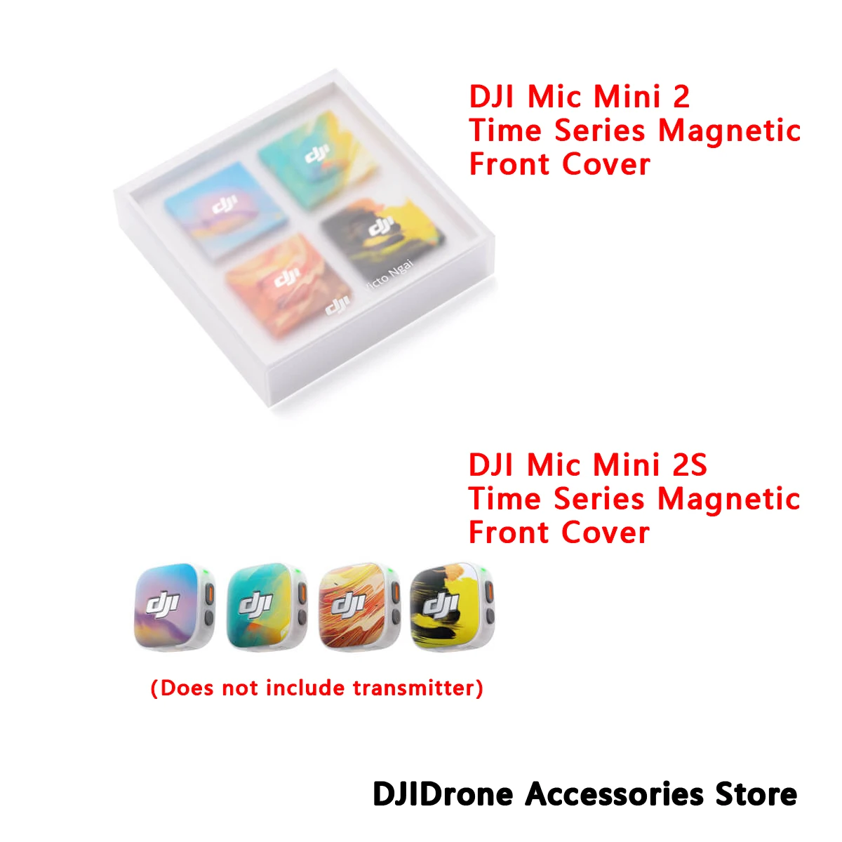 DJI Mic Mini 2/2S Time Series Magnetic Front Cover with internationally renowned illustrator to create