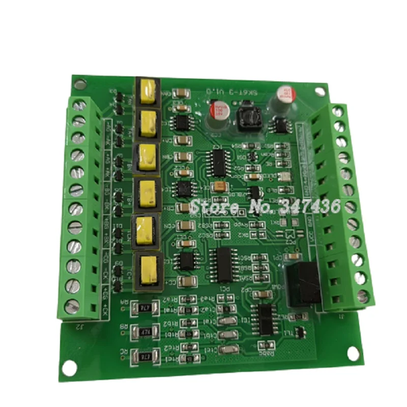 circuito trifasico da placa de controle do acionador da mudanca da fase do tiristor do tiristor da ca 01