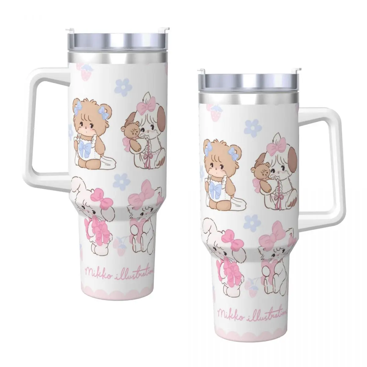 Stainless Steel Tumbler Mikko Thermal Mug Keep Heat Hot Drinks Mugs Cup Beach Custom Water Bottle