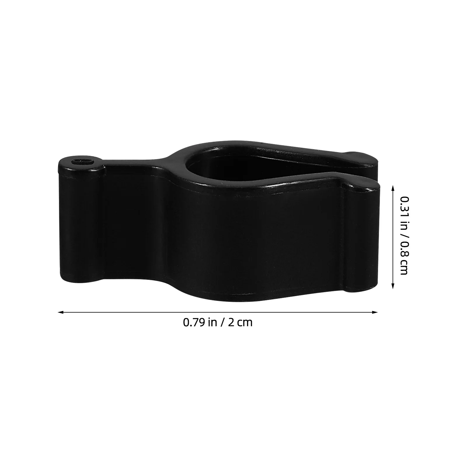 5pcs 5 Pack Travel Shampoo Bottles Dispenser Pump Collar Clips for Leakproof Lotion Locks Black Head Parts