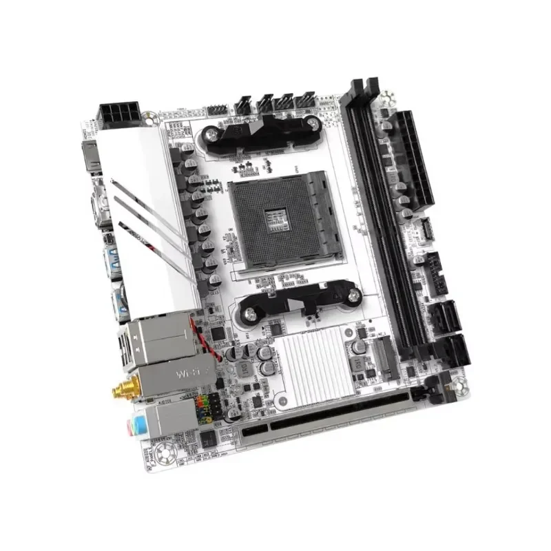 B550i GAMING motherboard AM4 R5 CPU 45th generation ITX mini B450i computer