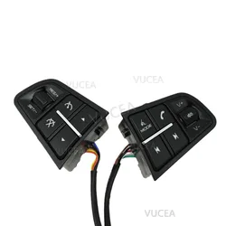 Multi Function Steering Wheel Switch Audio Cruise Button For 2016-2018 Geely Atlas Boyue NL3 SUV Proton X70 Emgrand X7 Sports