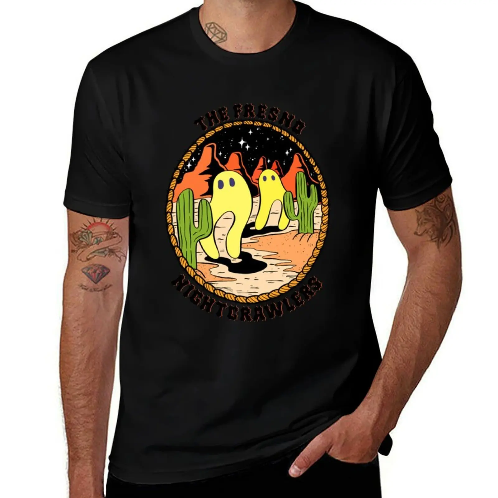 Cryptid The Fresno Nightcrawlers T-Shirt Breathable Basic Cotton T-Shirt