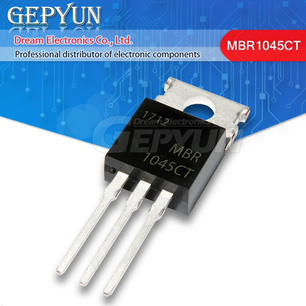 10pcs MBR10150CT TO220 MBR1045CT TO-220 MBR1545CT MJE15030G MJE15031G MJE2955T MJE3055T MBR10150 MBR1045 MBR1545 MJE15030