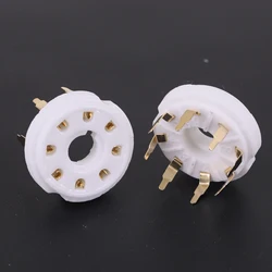 8Pin B8G LOCTAL Tube Socket For 7N7 5B254 ECH21 C3G 5B255M Tube Amplifier Audio HIFI PCB Mount
