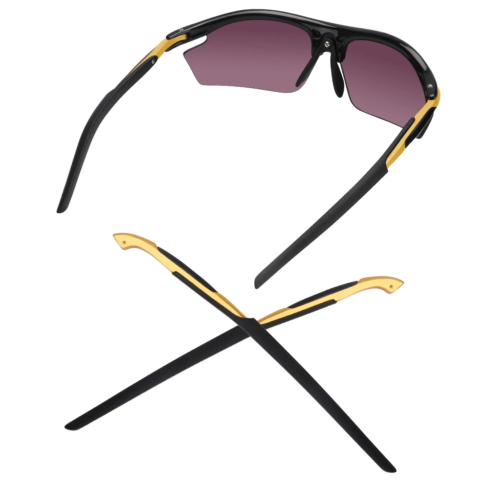 Glintbay Rubber Temples Arms/Legs Replacements for Rudy Project Rydon Sunglasses