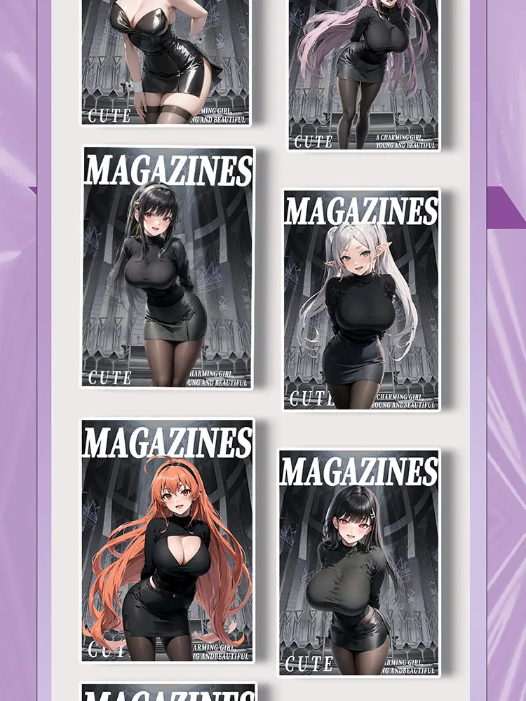New A6 Goddess Collection Cards Dream Hobby Anime Game Cards Ganyu Keqing Doujin Booster Box Birthday Gifts