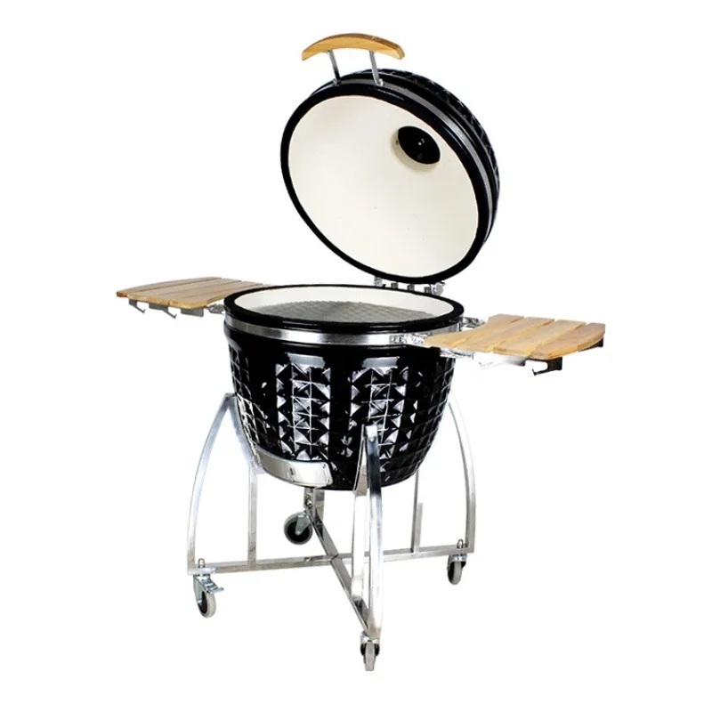 

Ceramic grill, outdoor party BBQ26 inch smoked barbecue ceramic grill