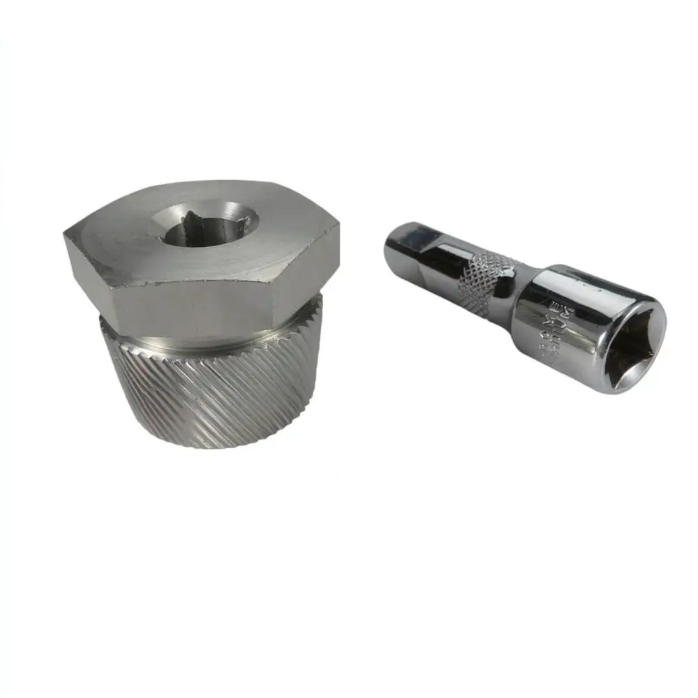 Bathtub Drain Remover Tool 1.5 Inch Pipe Extractor Carbon Steel Plumbing Repair Wrench For Bathroom Sink Installation