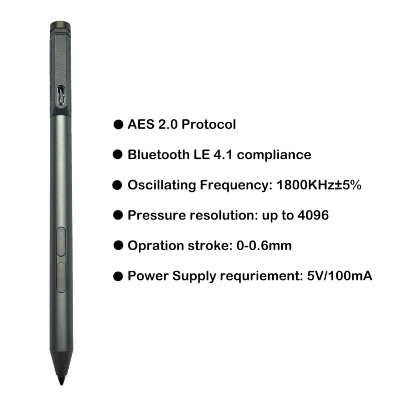 

Стилусы с высокими производительностьми, ручка с увеличенным сроком службы батареи, эргономичная форма для планшетов Lenovo Pen X1, Gen 3, ThinkPad, рабочее исследование