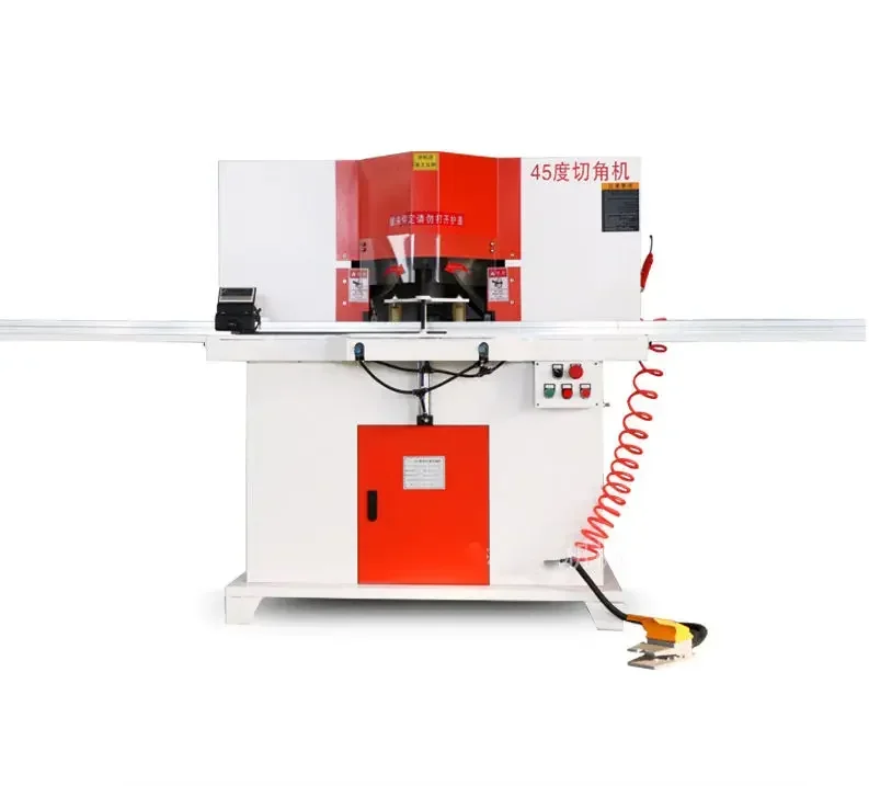 Double Head 45 Degree Cutting Machine Wood And Aluminum Angel For Decoration Saw For Wood Frame