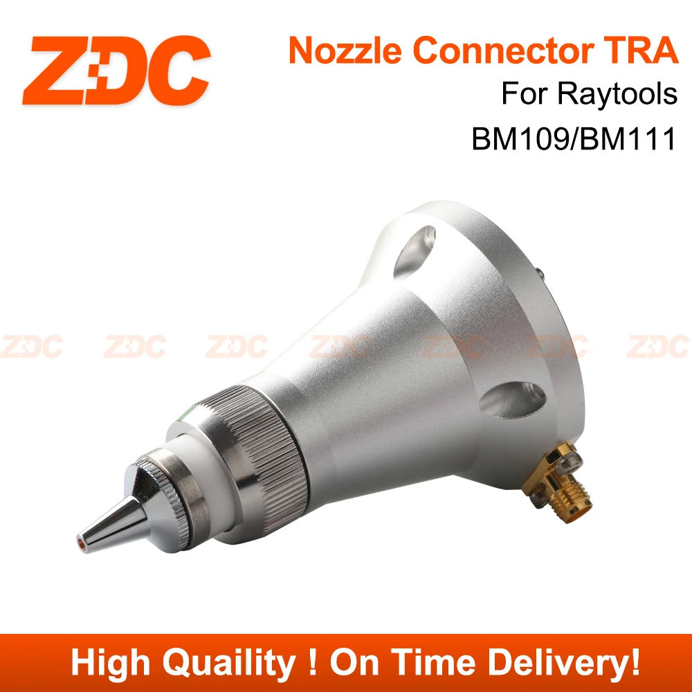 ZDC Raytools 3D Nozzle Connector TRA Laser Ceramic 120572008B D19.5H12.5M8 For Raytools BM111/BM109 3D Laser Cutting Head