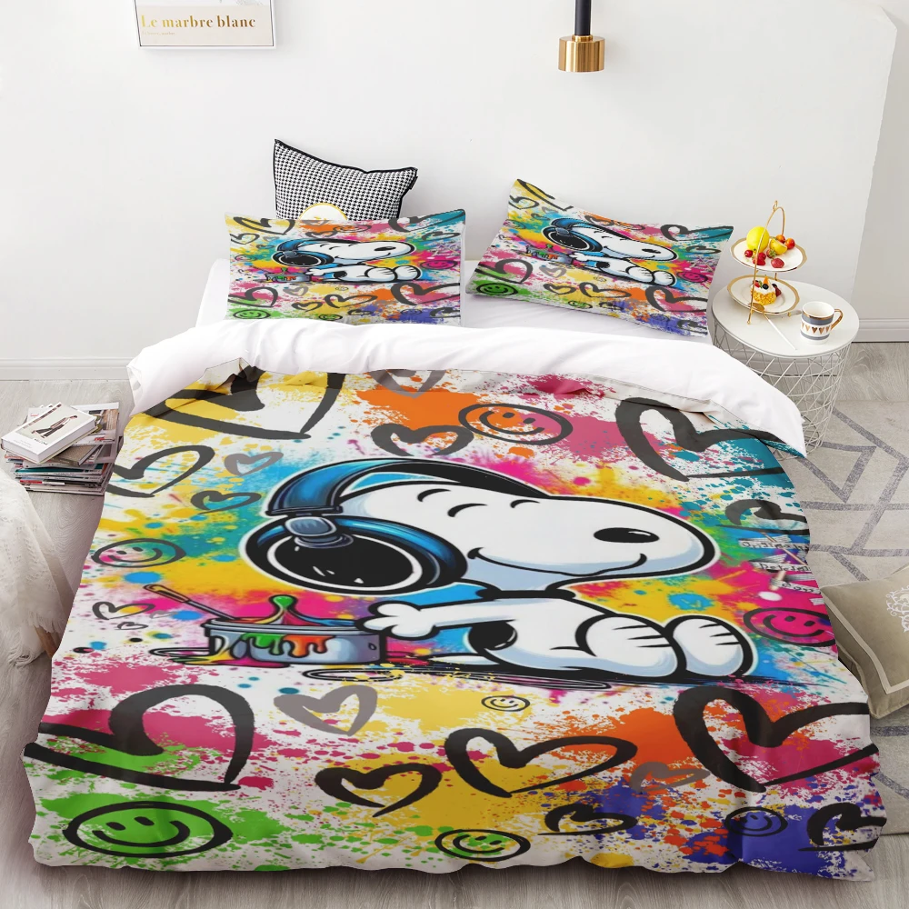 

Mickey Minnie Mouse Cartoon Quilt Cover Cute Printed Children Soft Breathable Bedding Custom Made Home Baby Bedroom Comforter