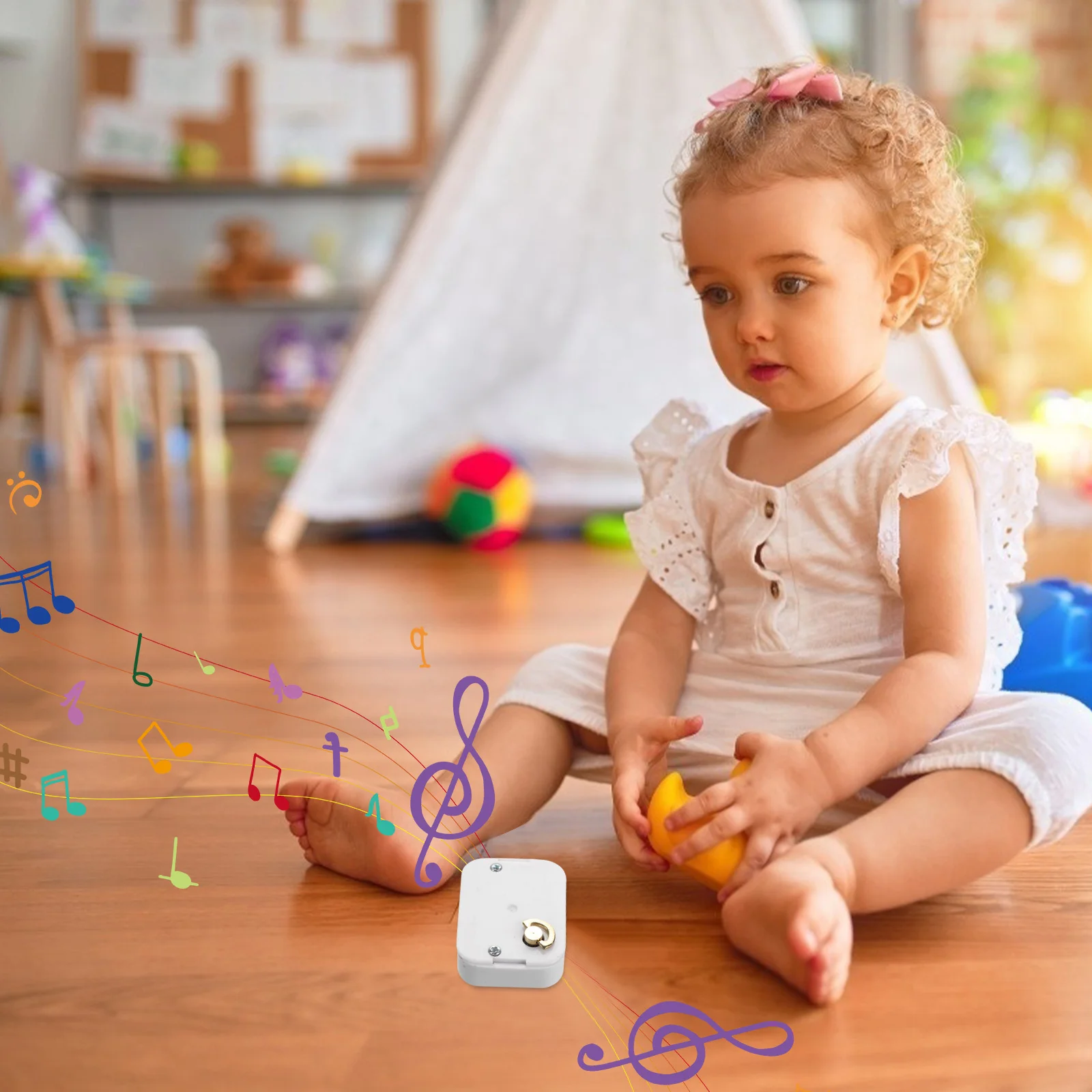 

Music Box Mechanism Plastic Case Mini Movement For Diy Musical Box Replacement Small Repair Part Retro Wind Up Tune Player