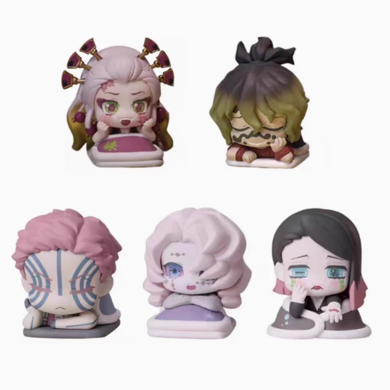 

STASTO Demon Slayer Gashapon Toys Q Version 10 Akaza Daki Giyuutarou Rui Enmu Anime Figure Toy Gift