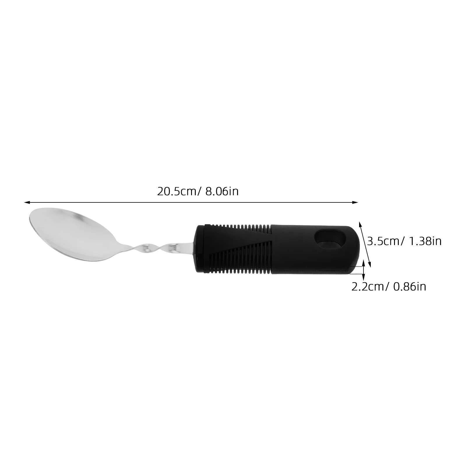 Anti-shake Spoon Disability Adaptive Silverware Knife and Fork Tremor Stainless Steel Soup