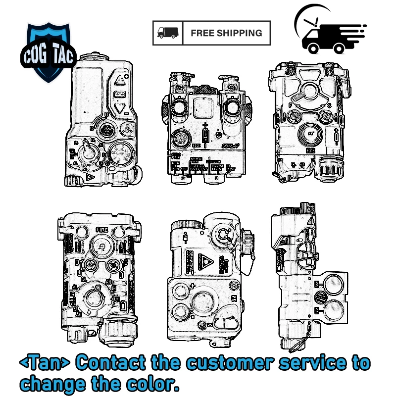 

PEQ15 Metal Battery box NGAL DBAL A2 P4 DBAL-A2 MAWL CQBL PEQ-15 OGL RAID-X L3 MAWL C1+ OGL M300A M600C Flashlight Fit 20MM Rail
