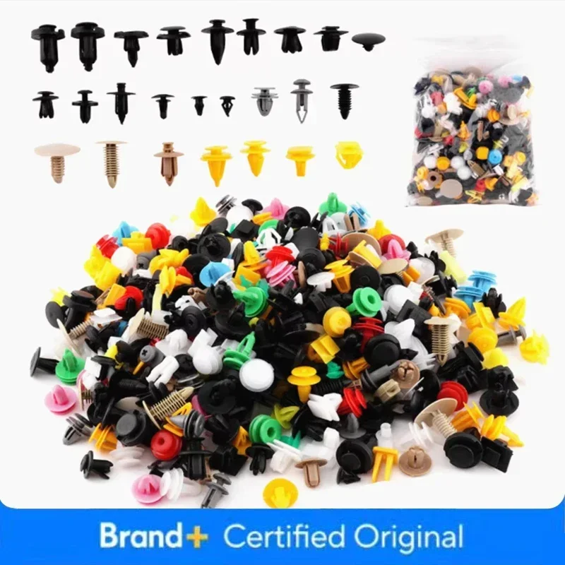 Auto Fastener Car Bumper Clips Retainer Car Fastener Rivet Universal Mixed Car Bumper Engine Expansion Clip Door Trim Panel Snap