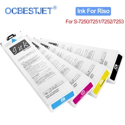 Compatible Ink Cartridge For Riso Comcolor FW1230 FW2230 FW5230 FW5231 FW5000 Inkjet Printer (4 Color Optinal)