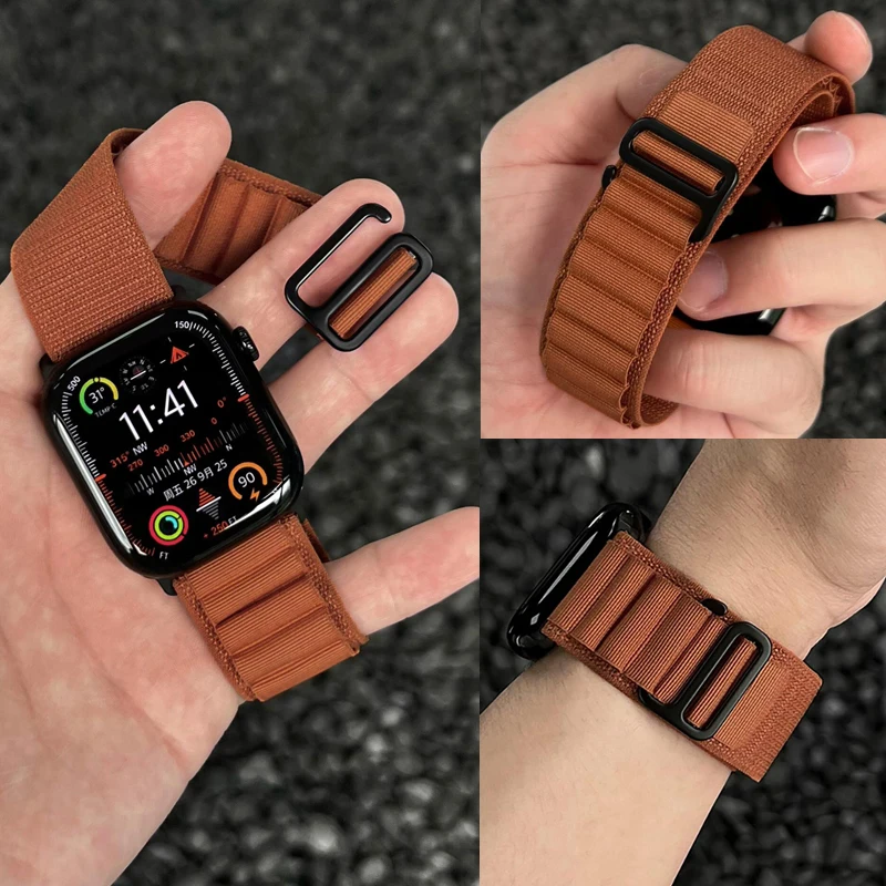 Neue Alpine Loop-Armbänder für Apple Watch Ultra3 2 49mm 44mm 40mm 41mm 42mm 46mm 45mm Correa iWatch Series 11 10 9 8 7 6 SE 3
