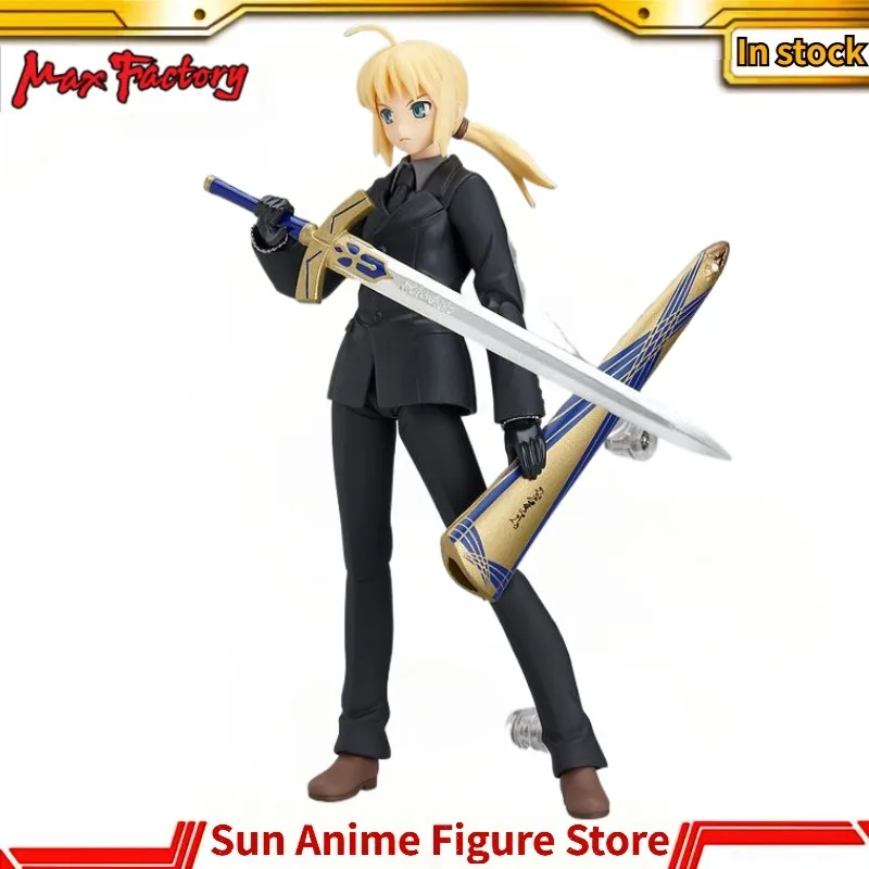 

In Stock Original Max Factory Figma126 Fate/Zero Altria Pendragon SABER Zero 13.5cm PVC Anime Figure Toy Gift Ornament