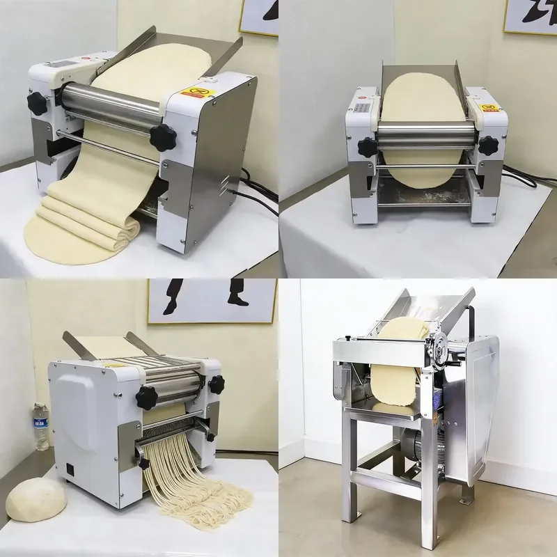 for Heavy Duty Automatic Dough Press Precision Pastry Calender 0.5-20 mm Adjustable Thickness