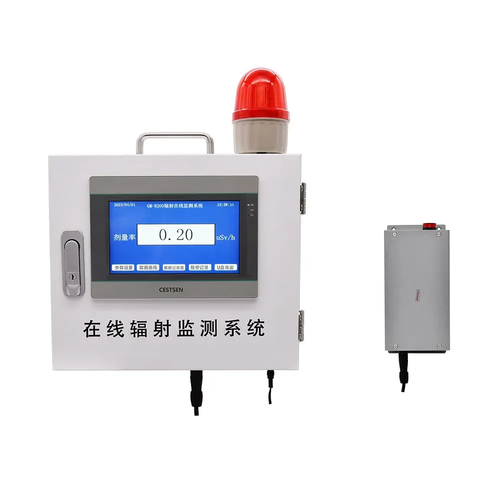 Fixed on-line Radiation Alarm Device Ct Room Alpha, Gamma, Beta, X-rayNuclear Radiation Detector