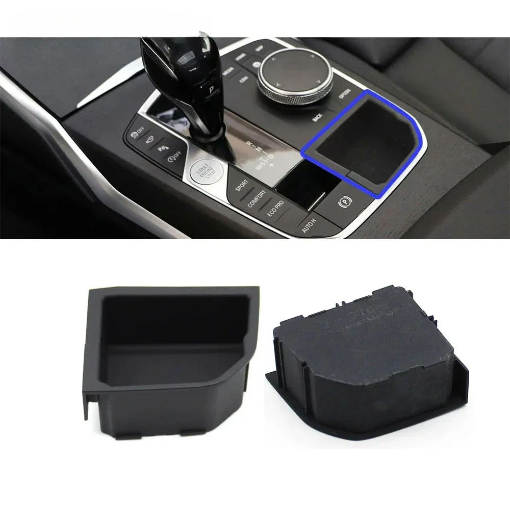 Center Console Shift Lever Storage Box Cover Modification For BMW 2 3 4 X3 X4 X5 X6 Series F40 F44 G20 G28 G29 G01 G05 G07 G08