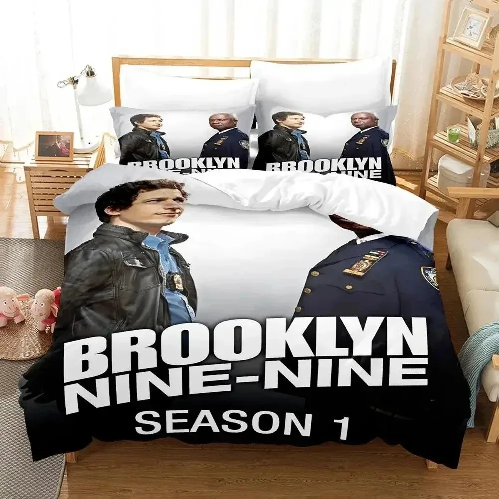 TV Trend Brooklyn Nine-Nine Bedding Set Duvet Cover Bed Set Quilt Cover Pillowcase Comforter king Queen Size Boys Adult