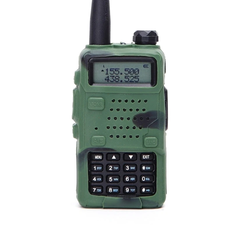 라디오용 고무 소프트 케이스 커버, BAOFENG UV-5R UV-5RA UV-5RB TH-F8 UV-5RE 플러스, 도매, 신제품