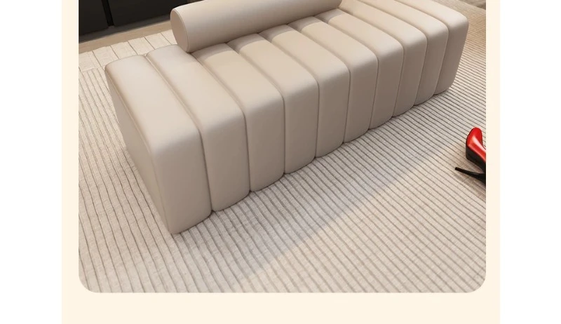 

Best-selling Home entrance shoe change stool cream style home light luxury long strip clothing store high-end sofa bedside stool