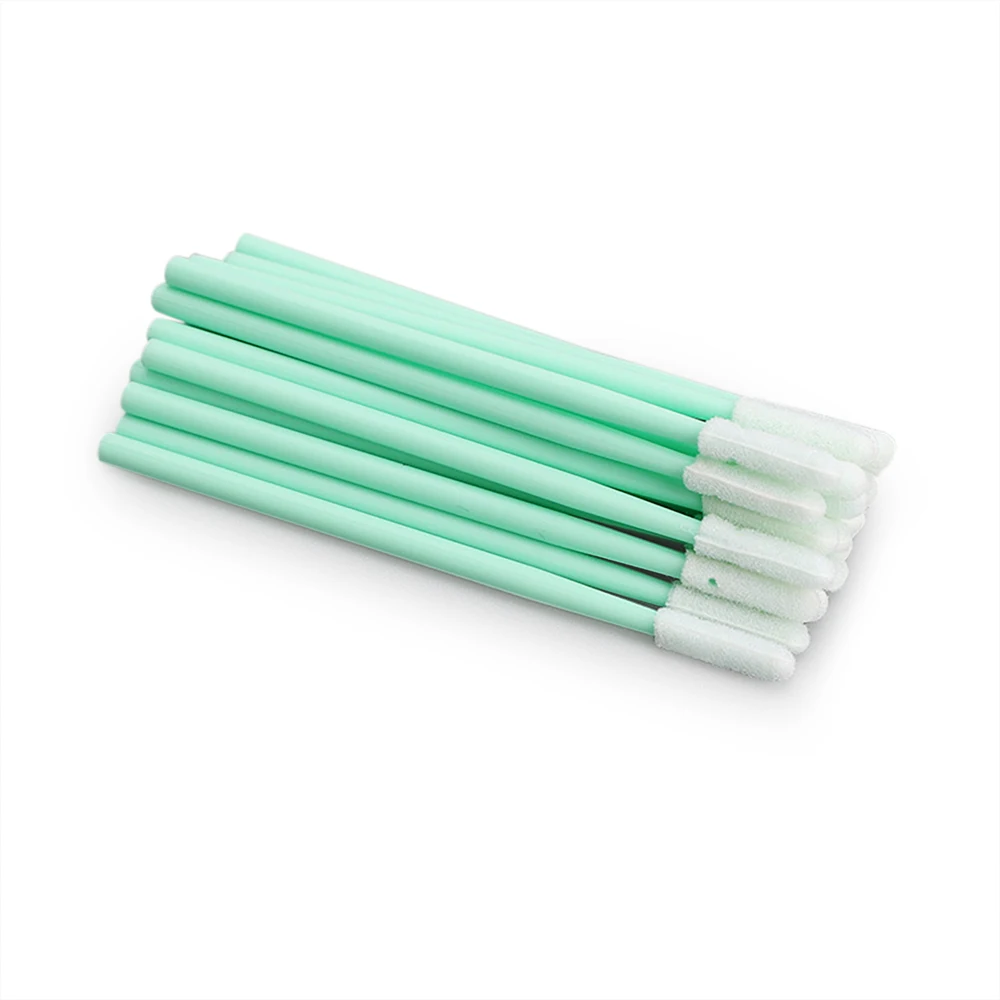 FCST 100PCS 1.25mm/2.5mm LC/SC/FC/ST Connectors Fiber Cleaning Rod FTTH Tool Fiber Optic Cleaning Sticks Fiber Optic Swabs